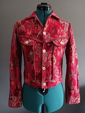 Junya Watanabe Wool/ Cashmere Floral Jacket Size S